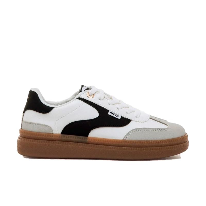 Sneakers Mujer MTNG 60956 Blanco-Negro