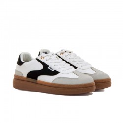 Sneakers Mujer MTNG 60956 Blanco-Negro