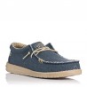 Zapatillas Lona Hombre Hey Dude Wally Braided Azul