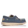 Zapatillas Lona Hombre Hey Dude Wally Braided Azul