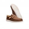 Zapatillas Lona Hombre Hey Dude Wally Strech Canvas Marron