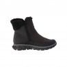 Botines Planos Mujer Skechers 44779 Negro-Negro
