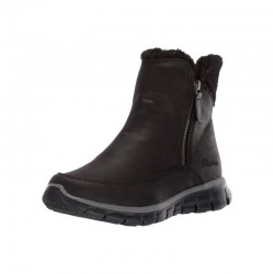 Botines Planos Mujer Skechers 44779 Negro-Negro