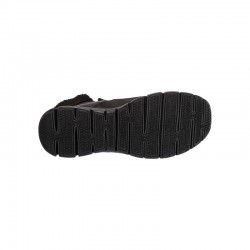 Botines Planos Mujer Skechers 44779 Negro-Negro
