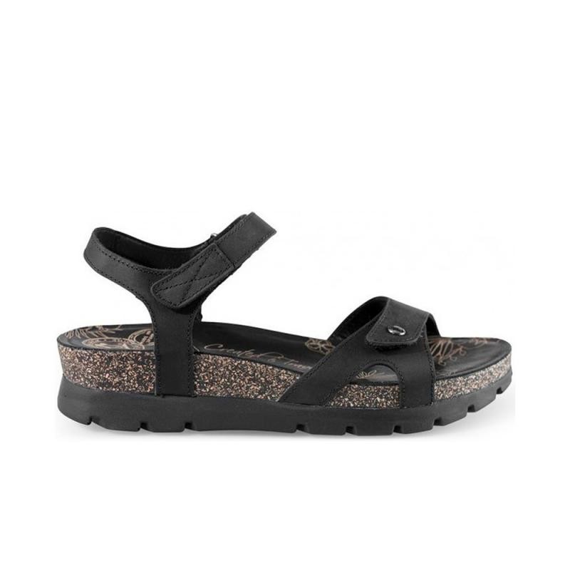 Sandalias Planas Mujer Panama Jack Sulia Negro