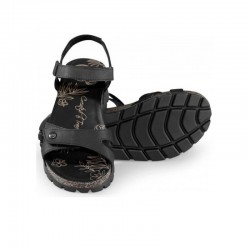 Sandalias Planas Mujer Panama Jack Sulia Negro