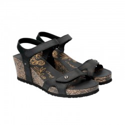 Cuñas Mujer Panama Jack Julia Negro