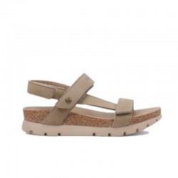 Sandalias Planas Mujer Panama Jack Selma Taupe