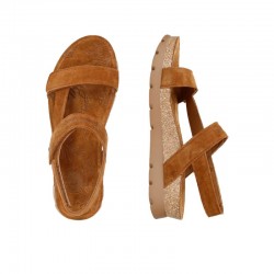 Sandalias Planas Mujer Panama Jack Selma Cuero
