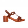 Sandalias de Tacón Mujer Chika10 New Gotica 13 Marron