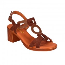 Sandalias de Tacón Mujer Chika10 New Gotica 13 Marron