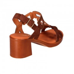 Sandalias de Tacón Mujer Chika10 New Gotica 13 Marron
