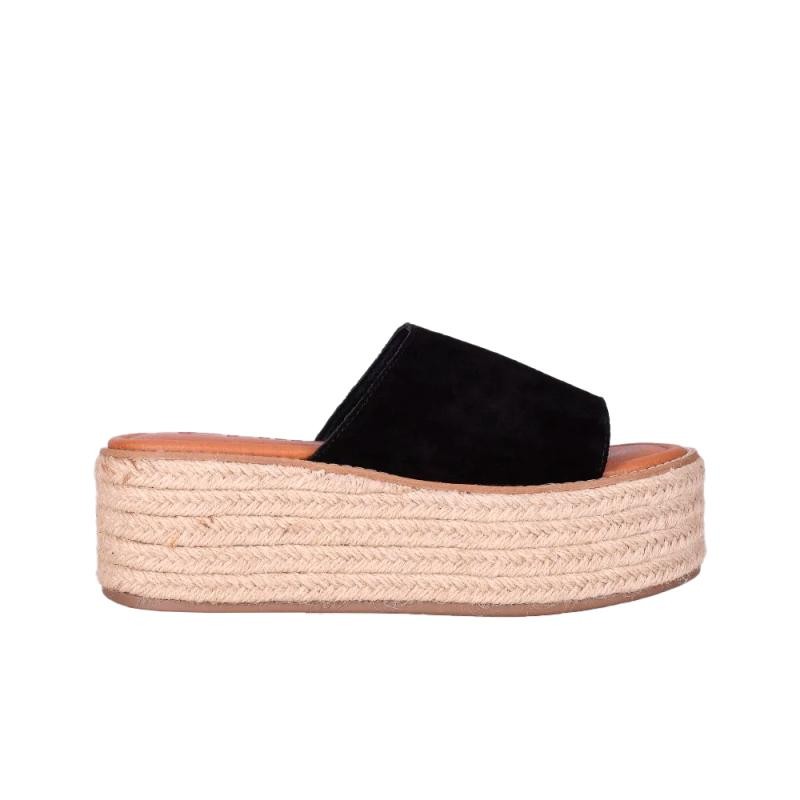 Sandalias Planas Mujer Chika10 Bonna 26 Negro