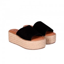 Sandalias Planas Mujer Chika10 Bonna 26 Negro