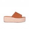 Sandalias Planas Mujer Chika10 Bonna 26 Cuero