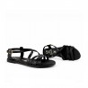 Sandalias Planas Mujer Oh My Sandals 5806 Negro