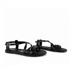 Sandalias Planas Mujer Oh My Sandals 5806 Negro