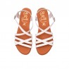Sandalias Planas Mujer Oh My Sandals 5806 Blanco