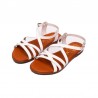 Sandalias Planas Mujer Oh My Sandals 5806 Blanco