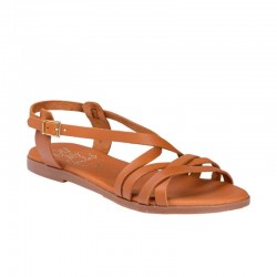 Sandalias Planas Mujer Oh My Sandals 5806 Marron
