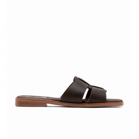 Sandalias Planas Mujer Oh My Sandals 5823 Marron