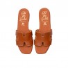 Sandalias Planas Mujer Oh My Sandals 5810 Cuero