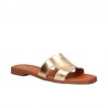 Sandalias Planas Mujer Oh My Sandals 5810 Oro