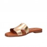 Sandalias Planas Mujer Oh My Sandals 5810 Oro