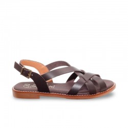 Sandalias Planas Mujer Oh My Sandals 5833 Marron