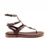 Sandalias Planas Mujer Oh My Sandals 5843 Marron