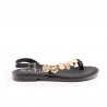 Sandalias Planas Mujer Oh My Sandals 5842 Negro