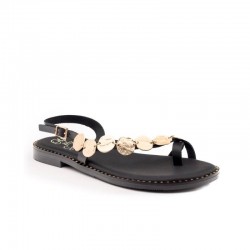 Sandalias Planas Mujer Oh My Sandals 5842 Negro