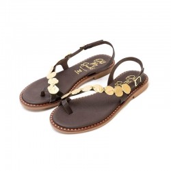 Sandalias Planas Mujer Oh My Sandals 5842 Marron