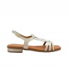 Sandalias Planas Mujer Oh My Sandals 5874 Hielo