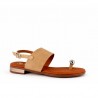 Sandalias Planas Mujer Oh My Sandals 5862 Arena