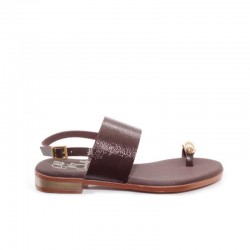 Sandalias Planas Mujer Oh My Sandals 5862 Marron