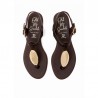 Sandalias Planas Mujer Oh My Sandals 5875 Marron