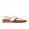 Sandalias Planas Mujer Oh My Sandals 5860 Hielo