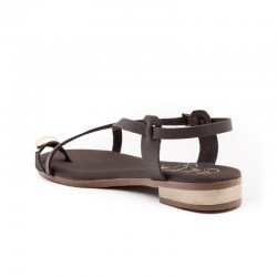 Sandalias Planas Mujer Oh My Sandals 5863 Marron