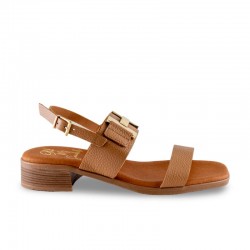 Sandalias de Tacón Mujer Oh My Sandals 5892 Marron