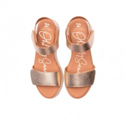 Cuñas Mujer Oh My Sandals 5942 Oro