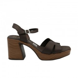 Sandalias de Tacón Mujer Oh My Sandals 5932 Marron