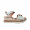 Cuñas Mujer Oh My Sandals 5974 Hielo