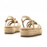 Sandalias Planas Mujer MTNG 51261 Natural