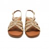 Sandalias de Tacón Mujer MTNG 55786 Oro