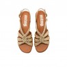 Sandalias de Tacón Mujer MTNG 55786 Oro