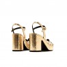 Sandalias de Tacón Mujer MTNG 56646 Oro