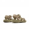 Sandalias Planas Mujer MTNG 60804 Kaki