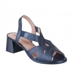Sandalias de Tacón Mujer Pitillos 5690 Marino