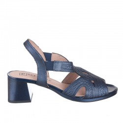 Sandalias de Tacón Mujer Pitillos 5690 Marino